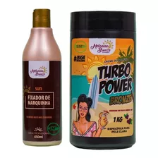 1 Turbo Power Bronze + 1 Fixador De Marquinha Melanina