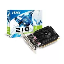 Msi N210-md1g/d3 Tarjeta De Video Geforce 210 1gb 64-bit Ddr