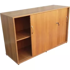 Armario Bajo Archivos Con Puertas Corredizas