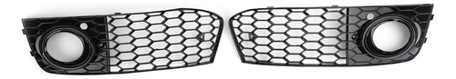 2 Rejillas De Parachoques Delantero De Panal For Audi A4 B8 Foto 2