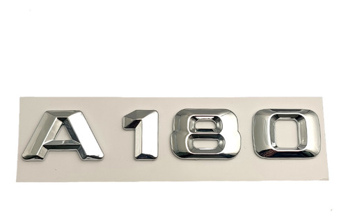 Chrome Letter Trunk Badge Sticker Para Mercedes- Benz A45 Foto 7