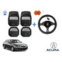 Tapetes 3d Logo Acura + Cubre Volante Tsx 2005 2006 2007