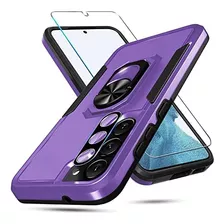 Funda Duty Shockproof Full Body Para Galaxy S23 Violeta