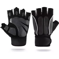 Guantes Dedo Corto Neoprene Ciclismo Gym Gimnasio Pesas