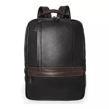 Mochila Executiva Slim Feita De Couro Legítimo Para Notebook