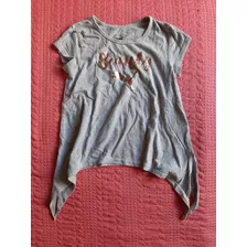 Blusa Gris Beauty De Niña Puma Talla M (8-10)