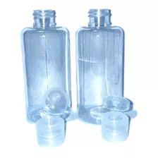 10 Botellas Plastico 120 Ml Envases Pet Tapa Flip Top