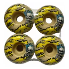 Roda Milk Skate 53 Mm 101a Burning Skull Importada