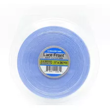 Fita Rolo Adesivo Lace Front Azul 36 Metros X 2,5cm Promoção