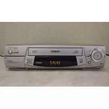 Aparelho De Video Cassete 7 Cabeças Semp Vcx688 Stereo Hifi 