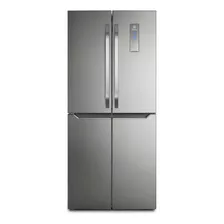Refrigerador Multidoor Frost Free 401l Electrolux Erqu40e3h Color Gris