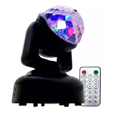 Mini Moving Head Led 6w Rgb Bola Maluca - Hl-080