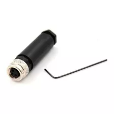 Conector M8 3 Pinos Femea Reto Ideal Para Sensor Ou Painel