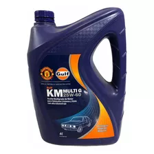 Aceite Gulf Multi G Mineral 25w-60 Alto Kilometraje 4 Litros