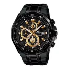 Reloj Casio Edifice Efr-539bk-1av - 100% Nuevo Y Original