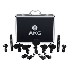 Kit Microfone Bateria Instrumento Drum Set Session I Akg