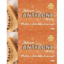 Kit 2 Sabonete Anti Séptico Em Barra Antiacne 90g Bionature