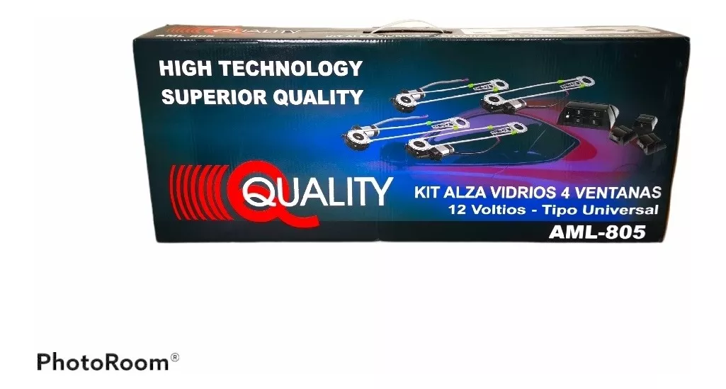 Kit De Alza Vidrios 4 Ventanas Quality Aml-805