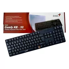 Teclado Genius Kb-10 Usb Pc Laptop 