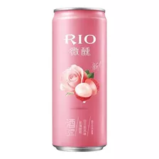 Coctel De Rosay Lychee Con Brandy Rio Light 330 Ml. Alc. 3