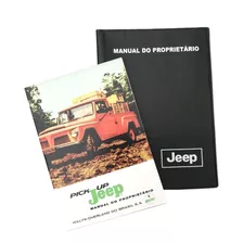 Manual Do Proprietario Vw Pickup Jeep 1964 + Capa