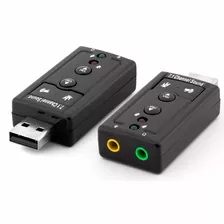 Tarjeta De Sonido 7.1 3d Usb 2.0 Tipo Pendrive