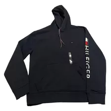 Moletom Tommy Hilfiger Logo Bordado De Frio Masculina