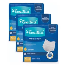 Ropa Interior Plenitud Protect Plus X 8 Unidades Pack X 3