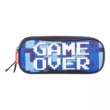 Estojo Sestini Game Over 2 2 Fechos 66106-00