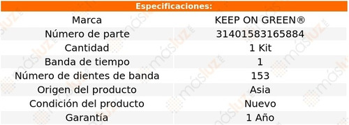 Kit Distribucin Peugeot 406 2.0l 4 Cil 00/05 Kg Foto 5