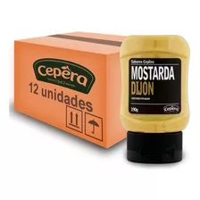 Mostarda Dijon 190g - Cepêra - Caixa Original Com 12