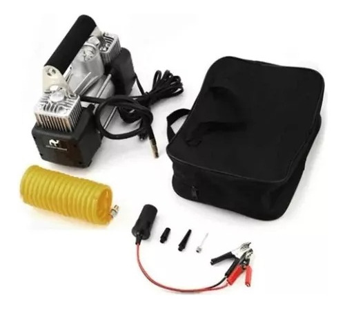 Compresor Para Auto Doble Pistn 12v Jeep Vehiculos Grandes Foto 5