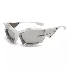 Lentes De Sol Deportivos Futuristas Envolventes De Moda