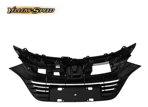 Chrome Front Hood Bumper Grille Fit For 2018 2019 Honda  Ccb Foto 3