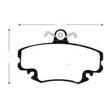 Jgo Pastillas Del Renault Clio Ii-meg-sce-platina Gtx P0543