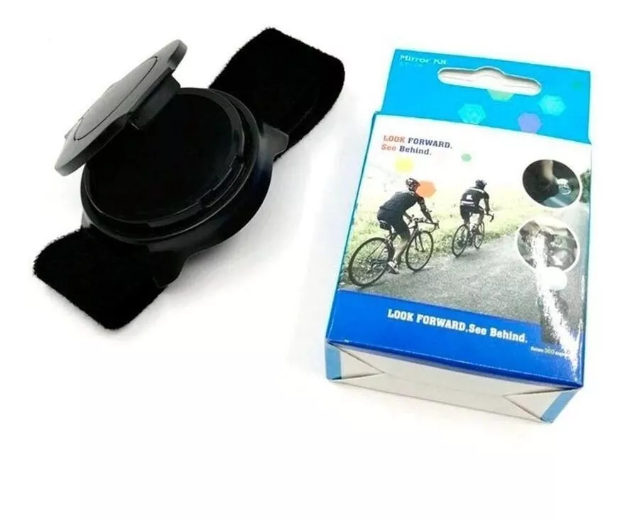 Espelho Retrovisor Segurança Ciclista Pulso Bike Speed 360° 