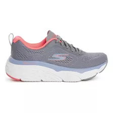 Zapatillas Skechers Max Cushioning Elite Mujer Running Gris