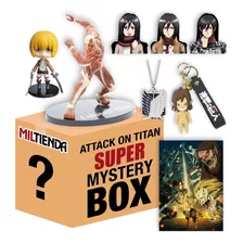 Attack On Titan Mystery Box Super Figura Y Más - Miltienda