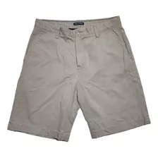 Bermuda Nautica Talla 32 Café 