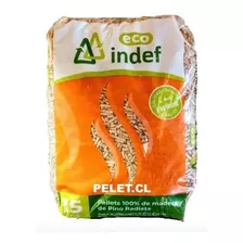 Pellet Madera Pack 5 Bolsas 15 Kg (despacho Solo Curico)
