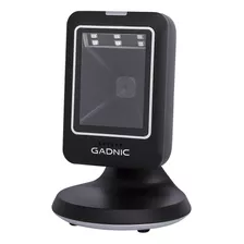 Scanner De Código De Barras Gadnic Omnidireccional 2d Usb Color Negro