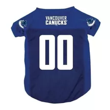 Perro De Mascota Vancouver Canucks Hockey Jersey Medio.