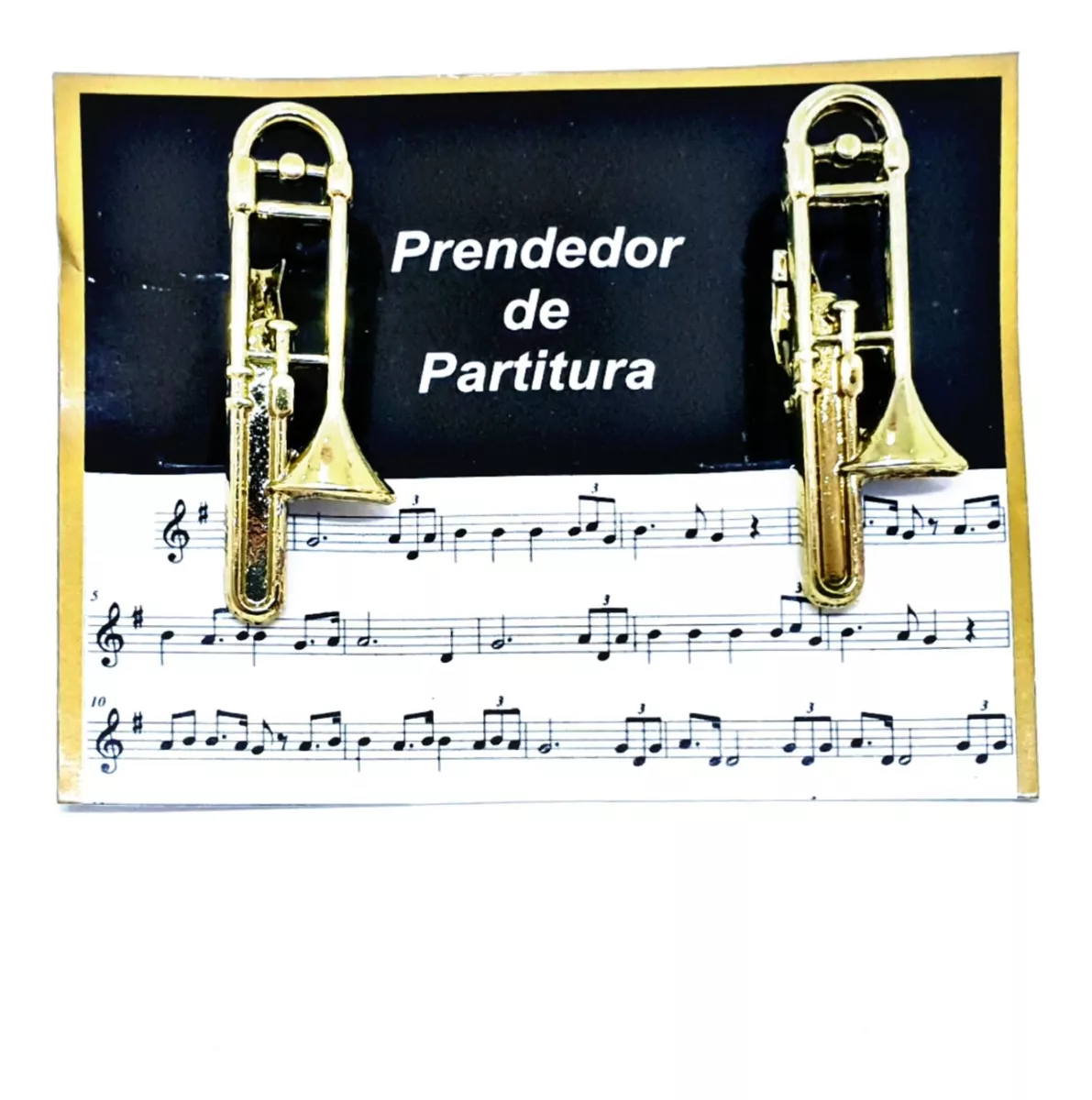 Prendedor De Partitura - Escolha O Modelo- Paganini