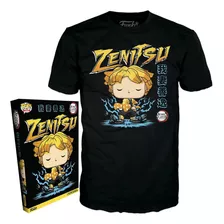 Funko Boxed Tee: Demon Slayer - Zenitsu Playera Chica