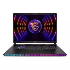 Laptop Gaming Msi Raider 17' 240hz Qhd I9 13va 32gb 1tb Ssd 