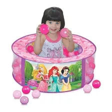 Piscina De Bolinha Princesas Disney C/100 Bolinha Lider 2090