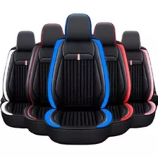 Kit Funda Cubre Asiento Cuero Auto Premium Luxury