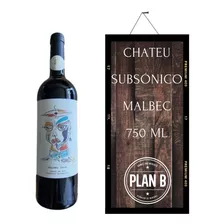 Vino Chateau Subsónico Malbec Caja X4 Falasco - Planbebidas