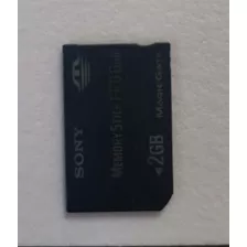 Memoria Memory Stick Pro Duo 2gb P/consola Sony Ps