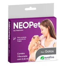 Neopet Gatos Antipulgas E Carrapatos Ourofino 0,32ml